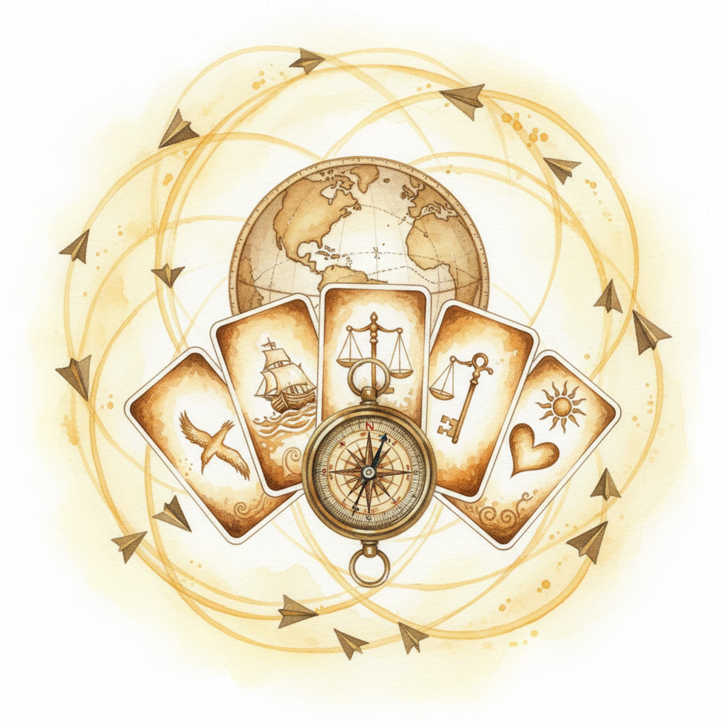 A Spiritual Journey Abroad: How Tarot Can Help You Adapt to Life Far From Home